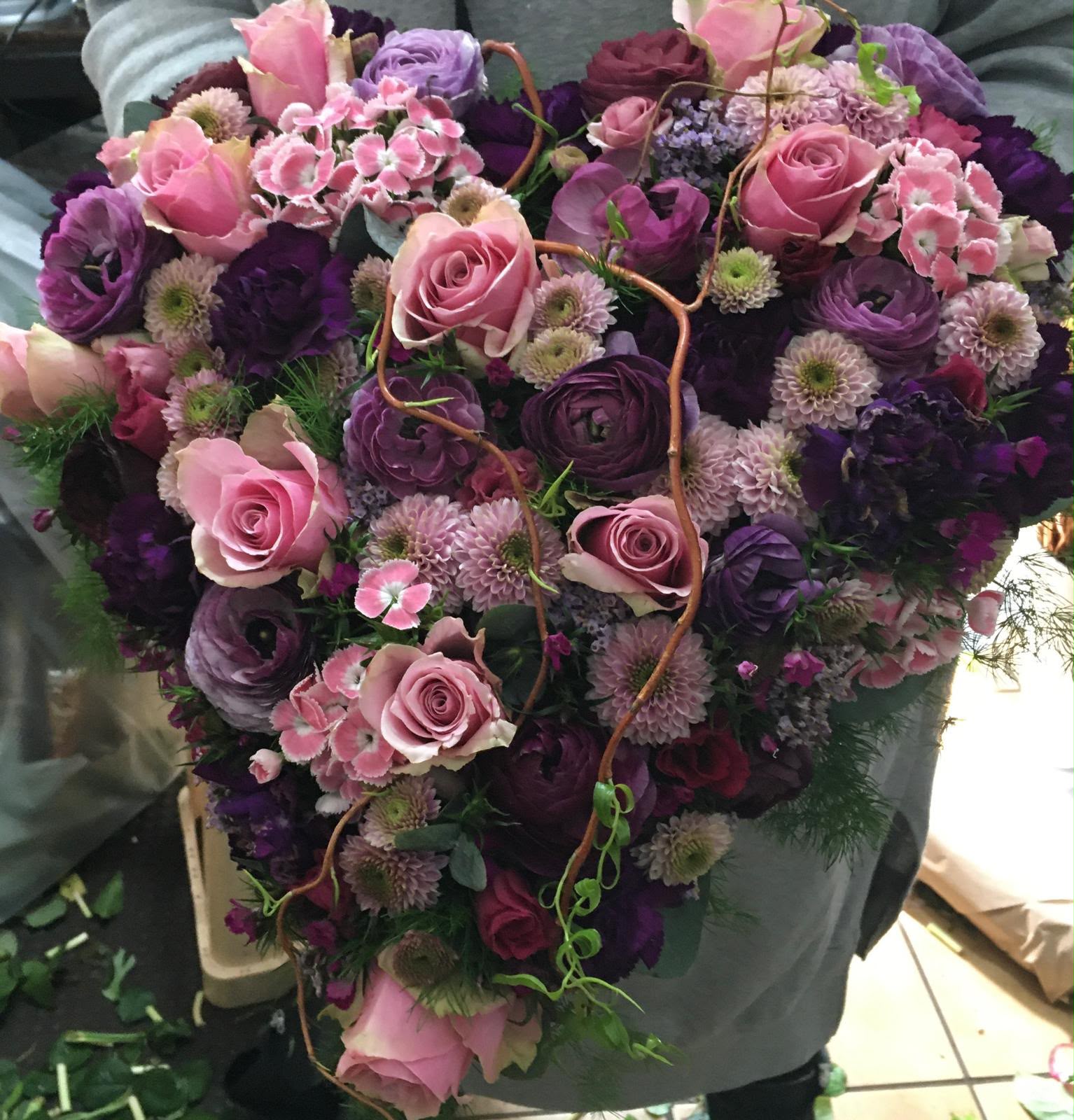 Floristisches Werkstück von Berliner Blume – Herzen, Galeriebild 039