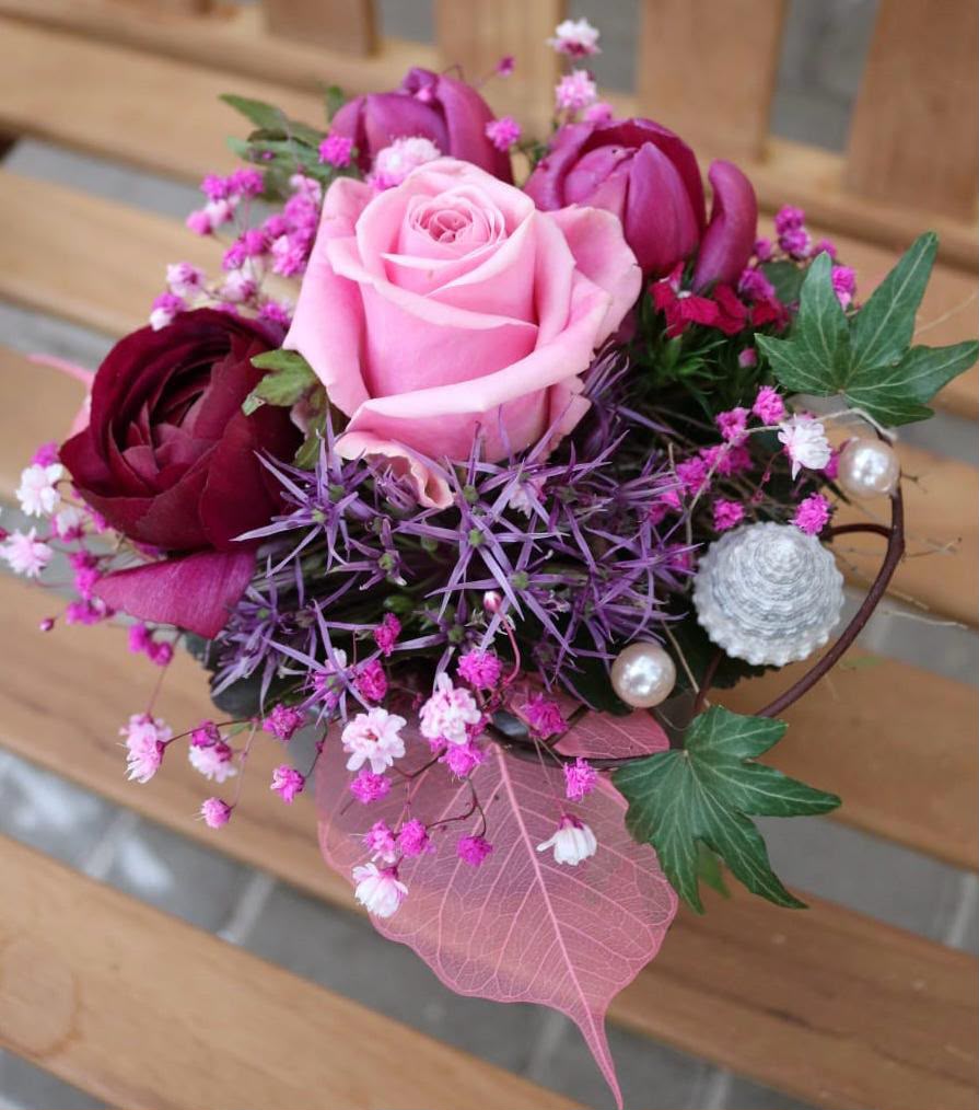 Floristisches Werkstück von Berliner Blume – Tischdeko, Galeriebild 015