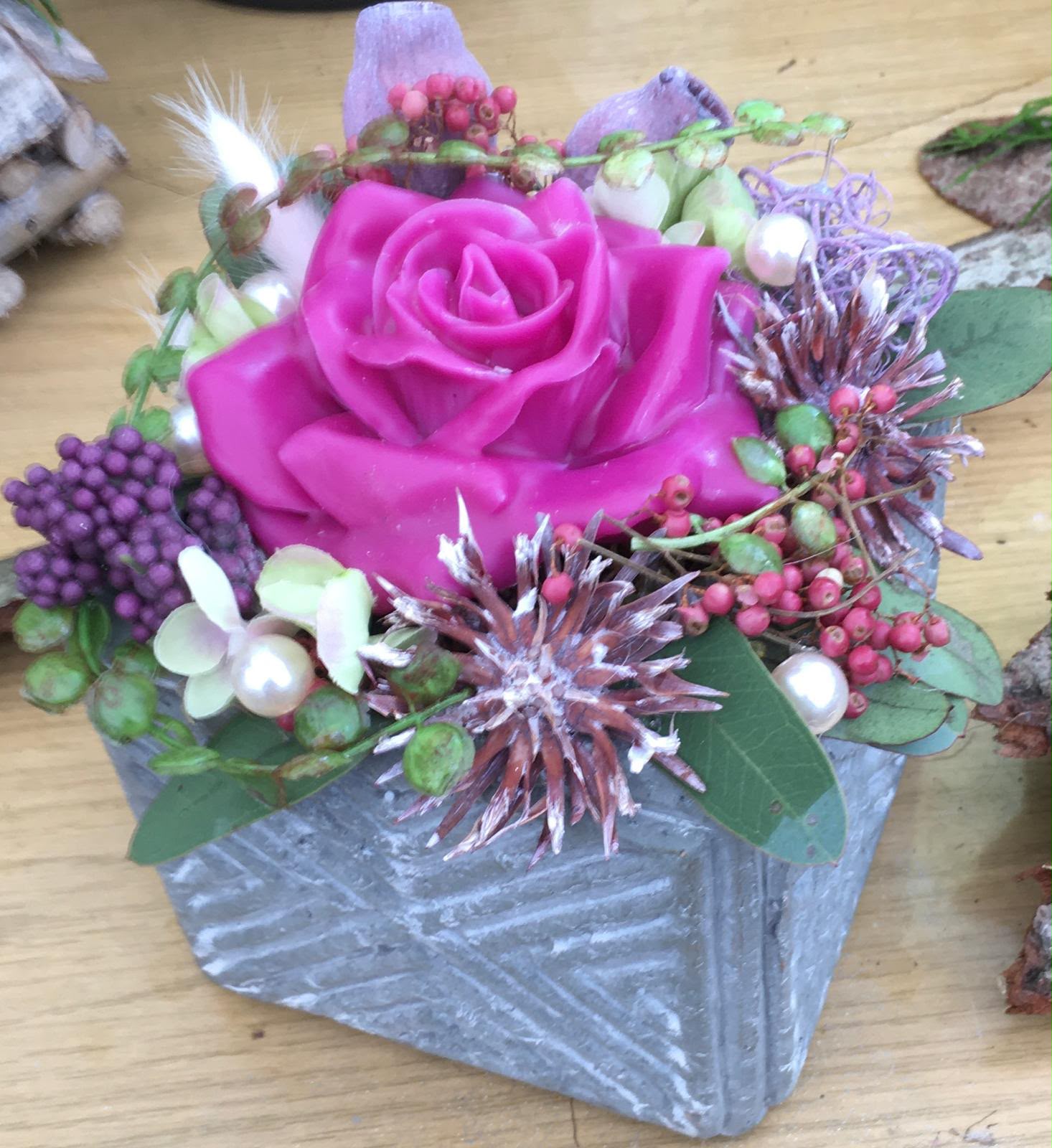 Floristisches Werkstück von Berliner Blume – Tischdeko, Galeriebild 025