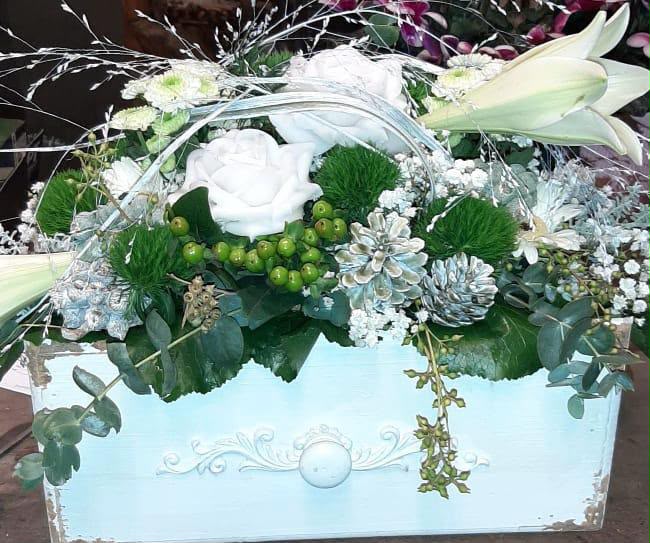 Floristisches Werkstück von Berliner Blume – Tischdeko, Galeriebild 026