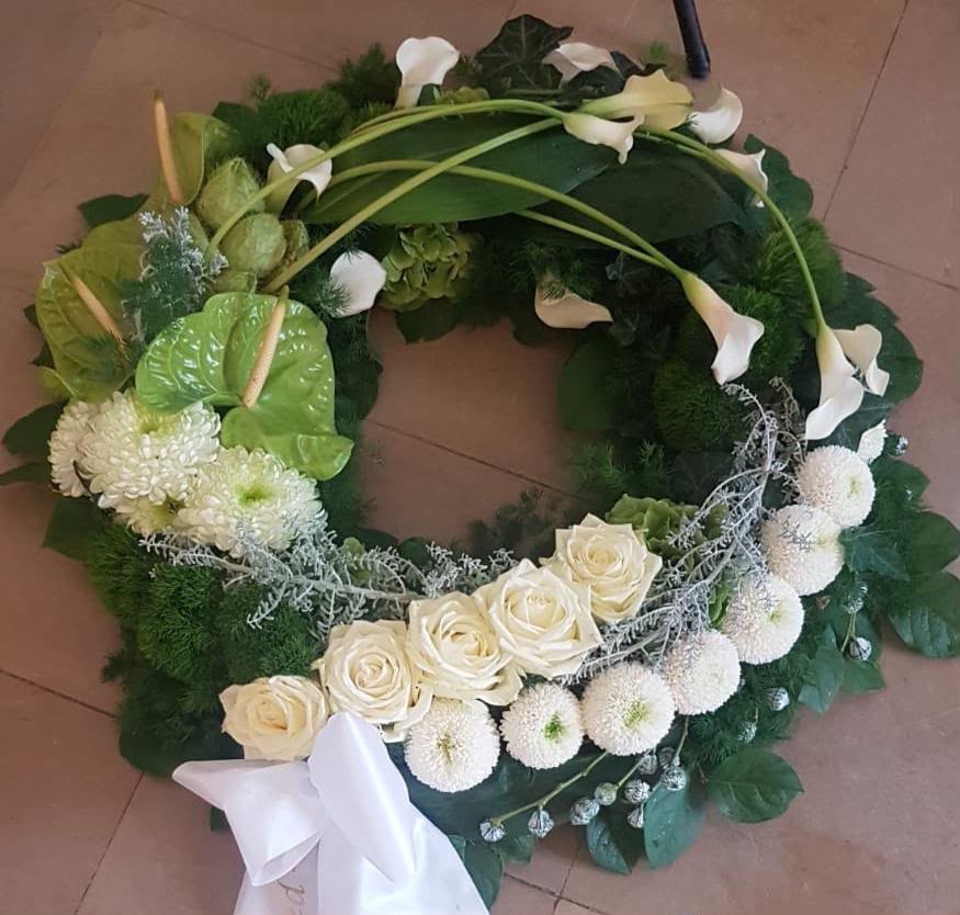 Floristisches Werkstück von Berliner Blume – Trauer, Galeriebild 045