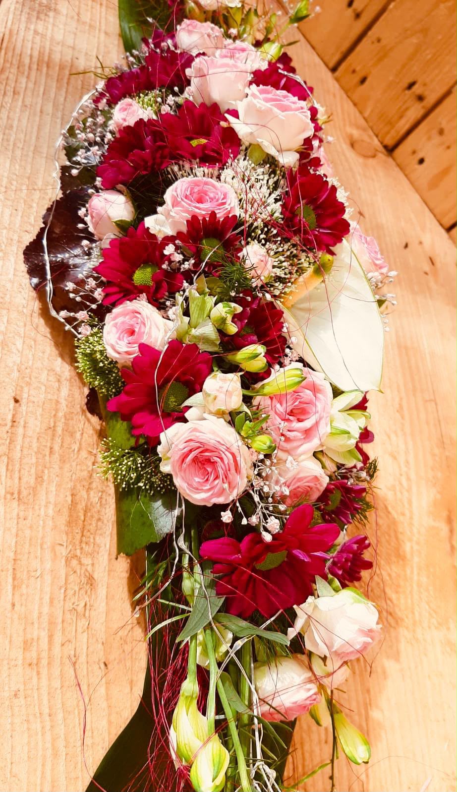 Floristisches Werkstück von Berliner Blume – Trauer, Galeriebild 049