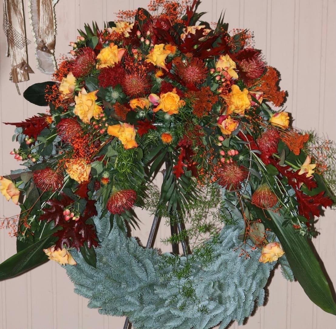Floristisches Werkstück von Berliner Blume – Trauer, Galeriebild 054