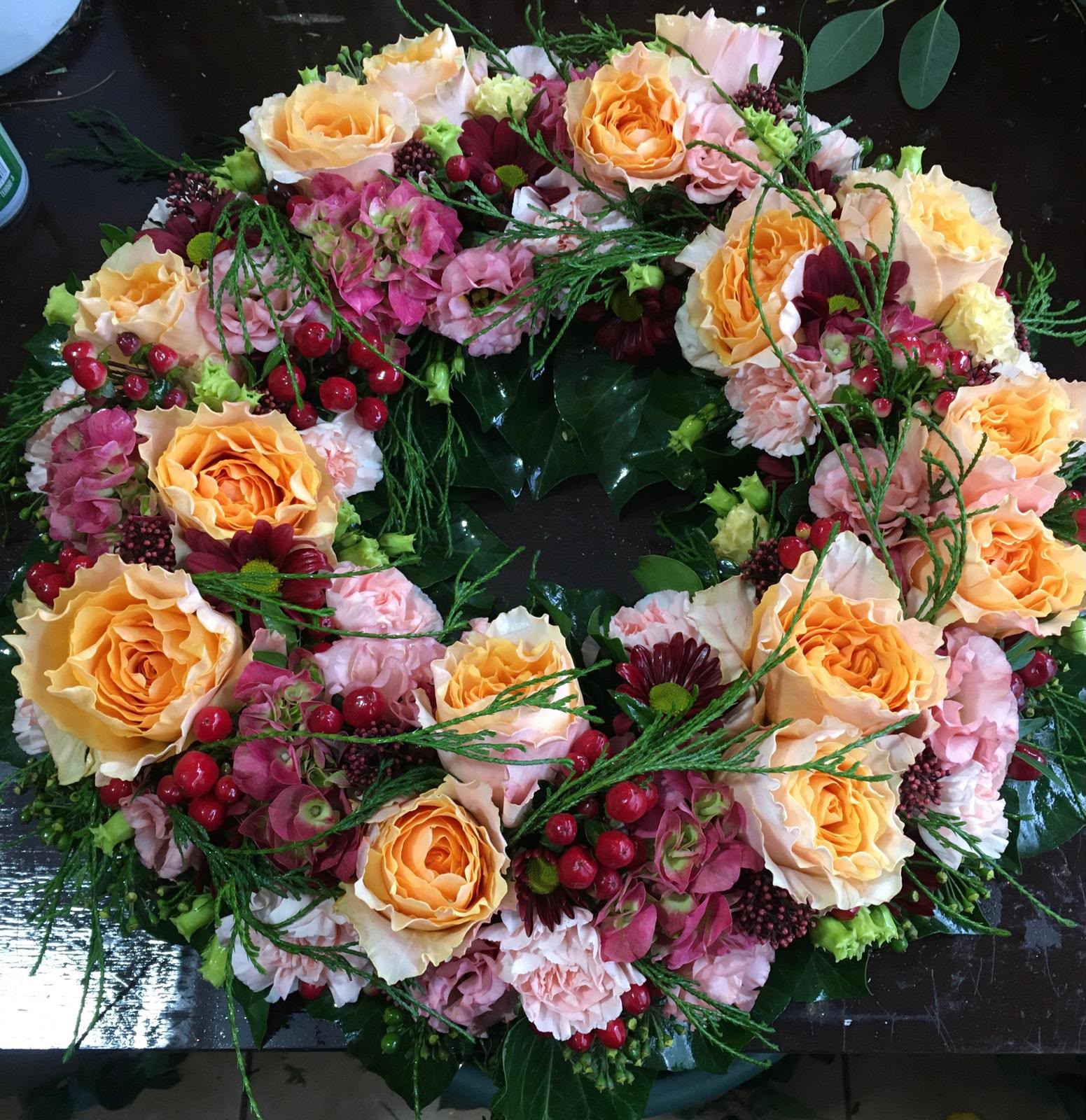 Floristisches Werkstück von Berliner Blume – Trauer, Galeriebild 091