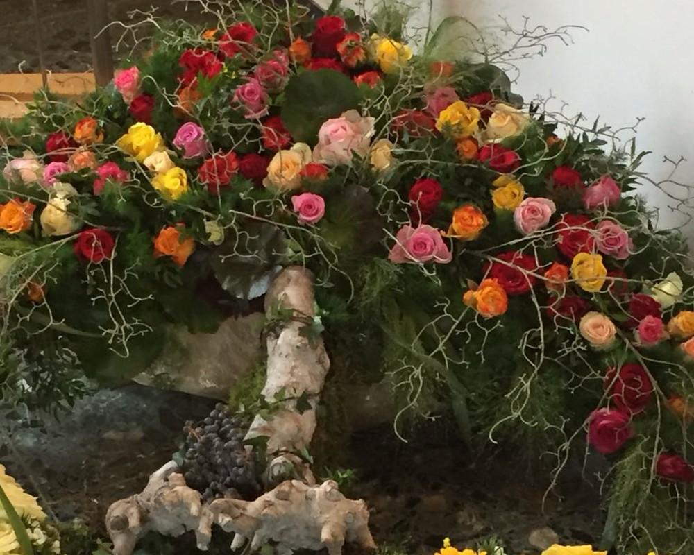 Dekorativer Blumenbaum bei Berliner Blume
